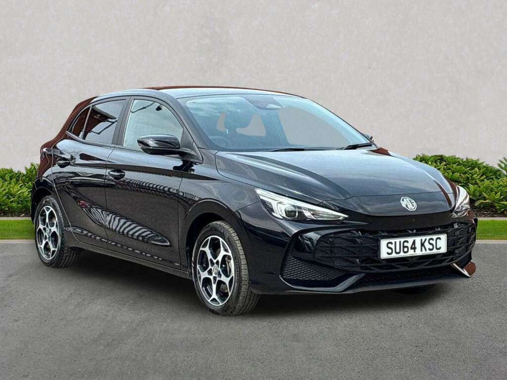MG MG3 1.5 Hybrid Trophy Hatchback Hybrid Aut Black