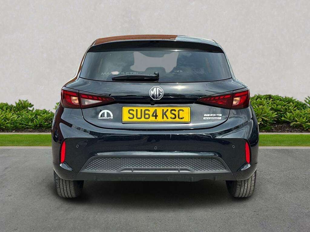 MG MG3 1.5 Hybrid Trophy Hatchback Hybrid Aut MF74AXT Black #4
