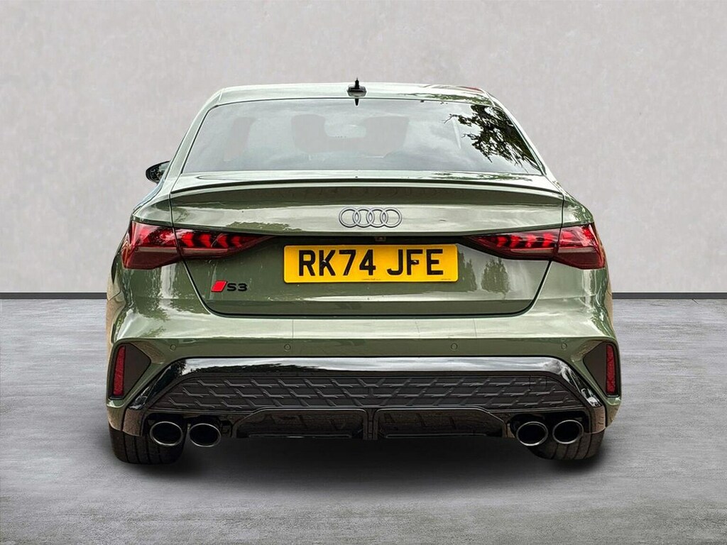 Audi A3 2.0 Tfsi Black Edition Saloon S Tronic RK74JFE Green #4