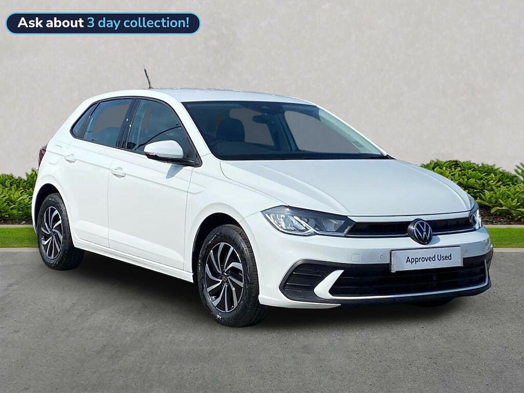 Volkswagen Polo 1.0 Tsi Life Hatchback Euro 6 S White