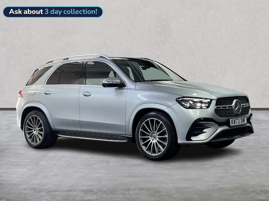 Mercedes-Benz GLE Class Gle 450 4Matic Amg Line Prem 9G-tronic 7 St Silver