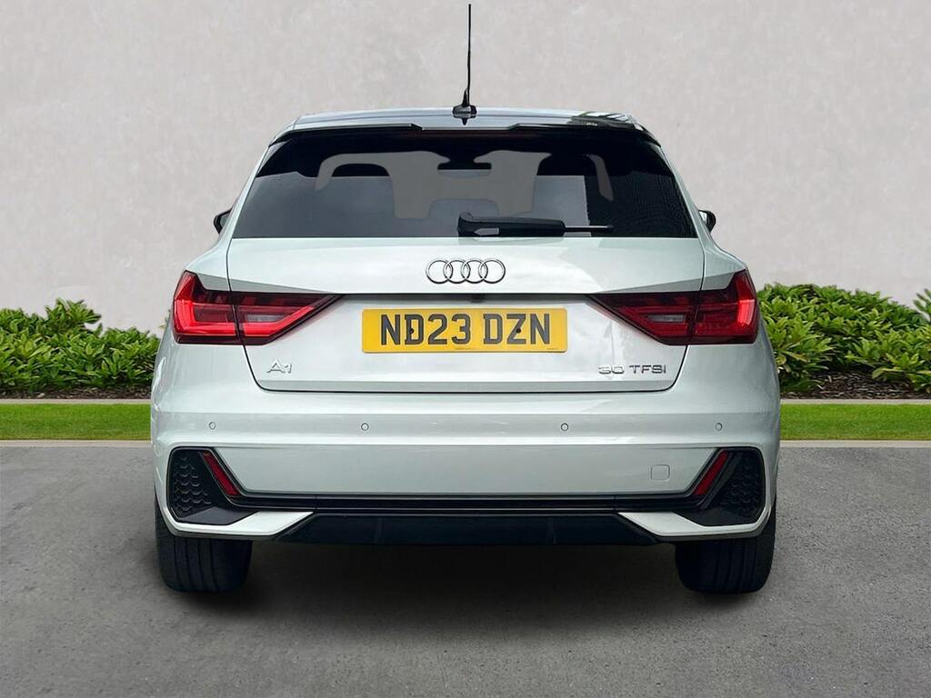 Audi A1 30 Tfsi 110 Black Edition ND23DZN Silver #4