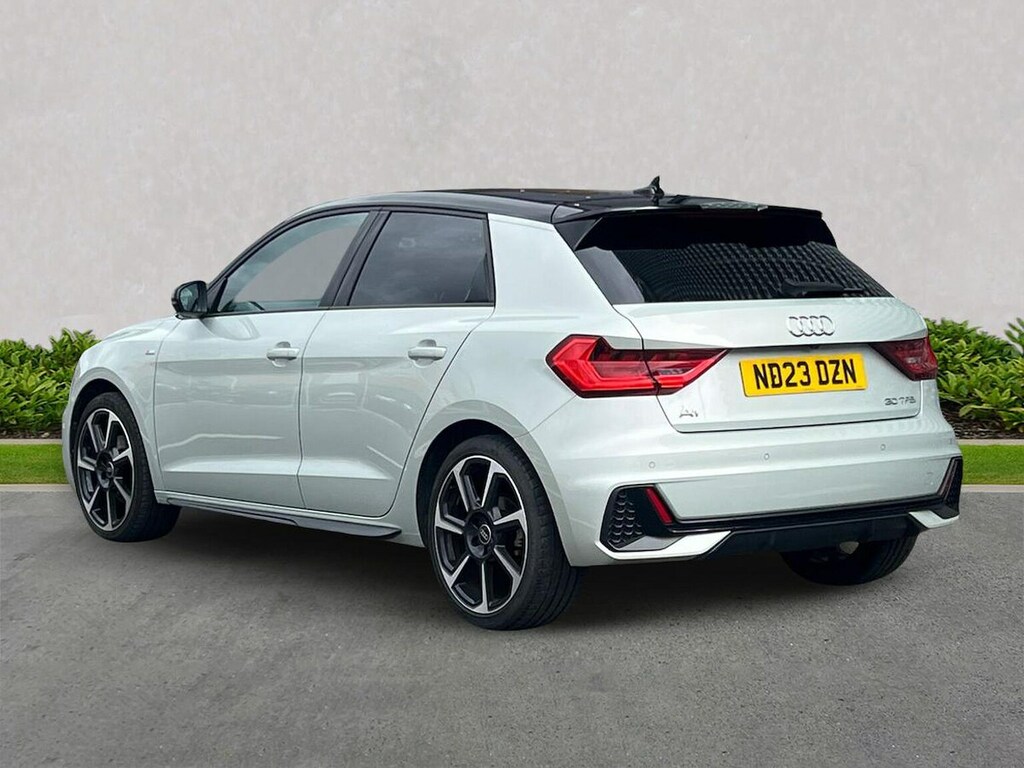 Audi A1 30 Tfsi 110 Black Edition ND23DZN Silver #2