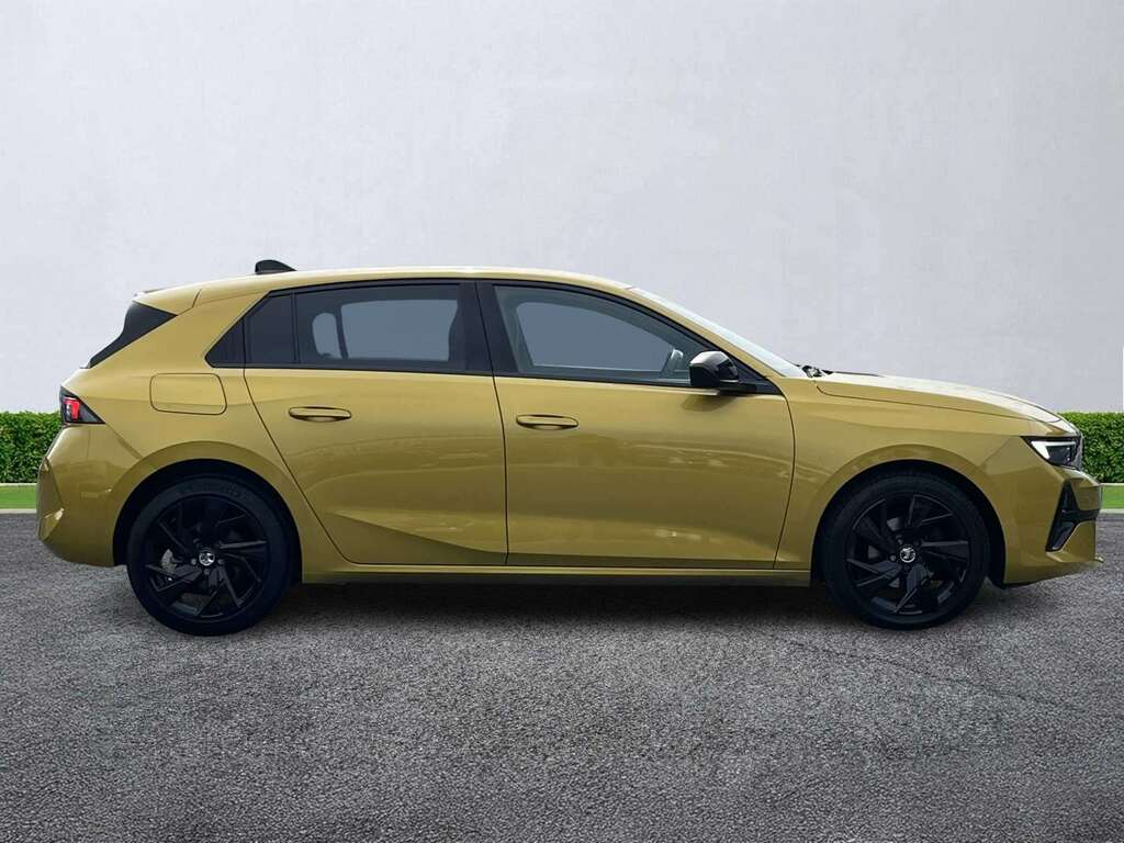 Vauxhall Astra 1.2 Turbo 130 Gs ND23HKG Yellow #3
