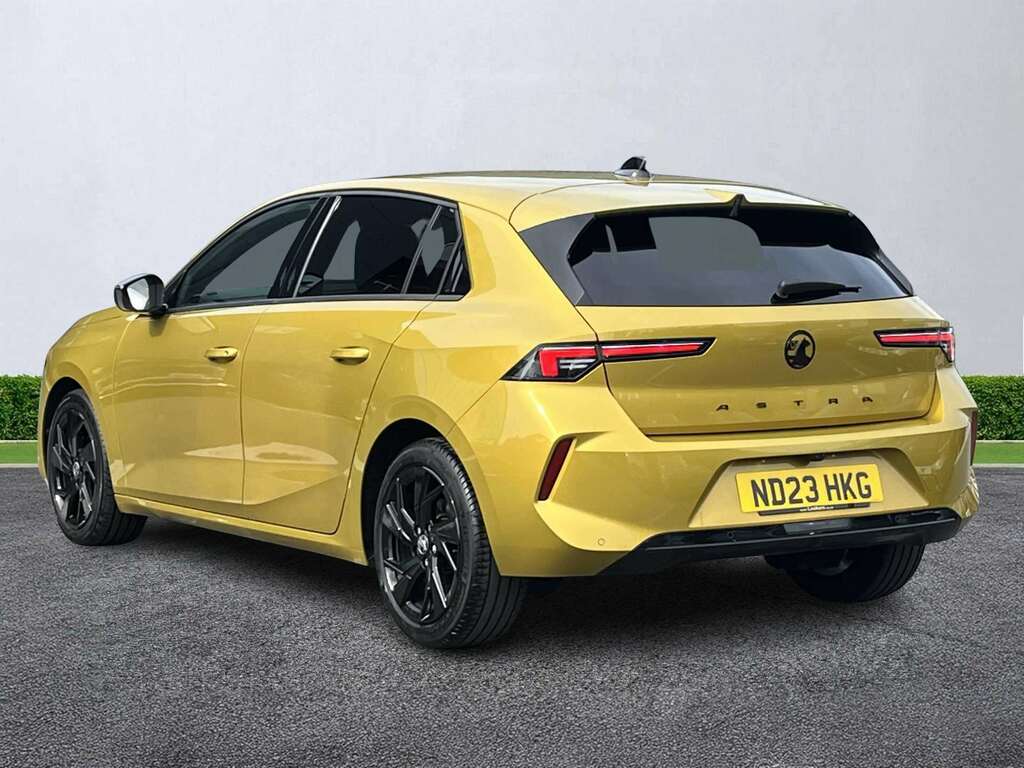 Vauxhall Astra 1.2 Turbo 130 Gs ND23HKG Yellow #2