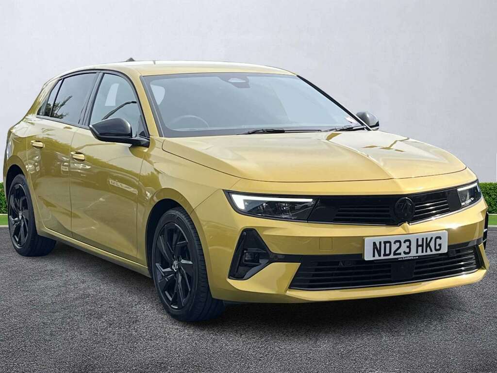 Vauxhall Astra 1.2 Turbo 130 Gs Yellow