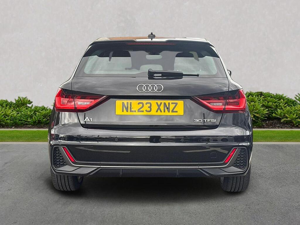 Audi A1 30 Tfsi 110 S Line NL23XNZ Black #4