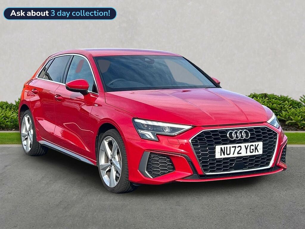 Audi A3 40 Tfsi E S Line S Tronic Red