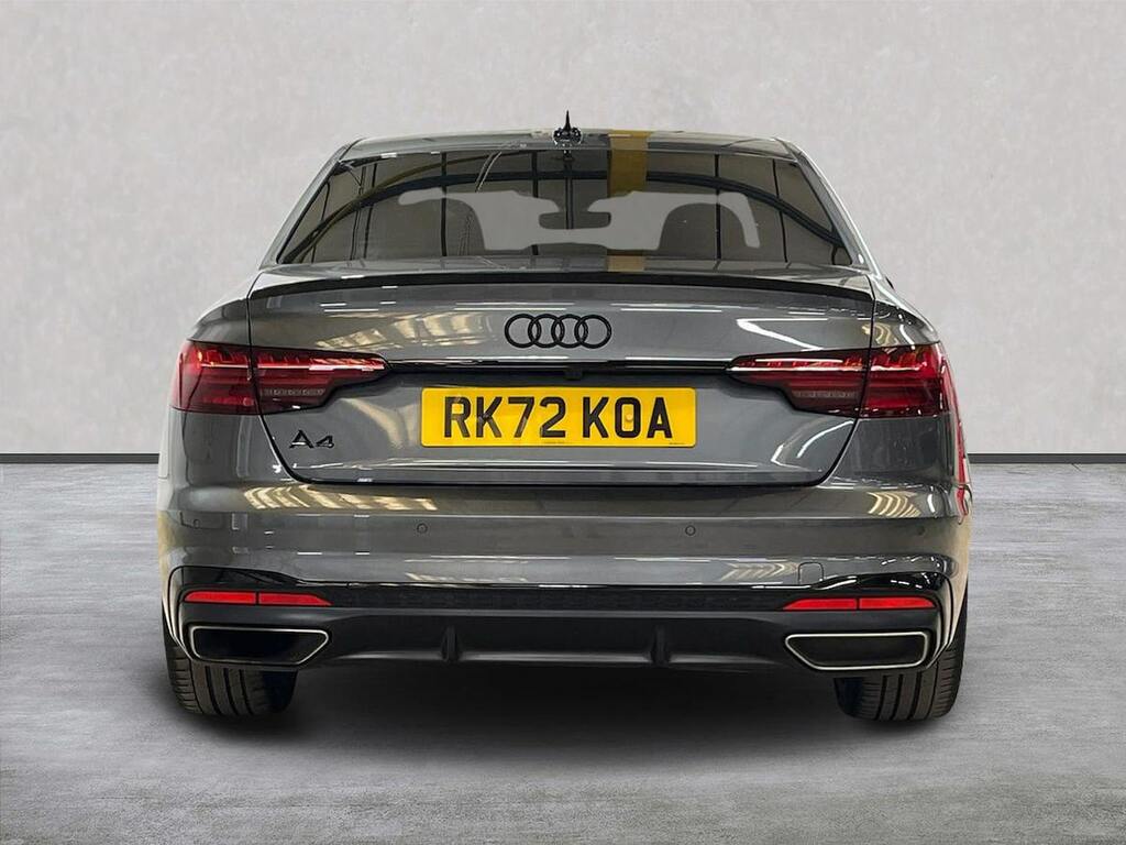 Audi A4 2.0 Tdi 35 Black Edition Saloon S Troni RK72KOA Grey #4