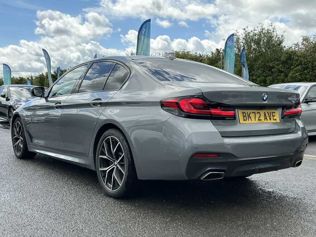 BMW 5 Series 520D Mht M Sport Step BK72AVE Grey #2