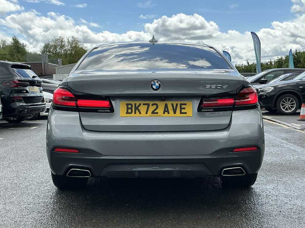 BMW 5 Series 520D Mht M Sport Step BK72AVE Grey #4