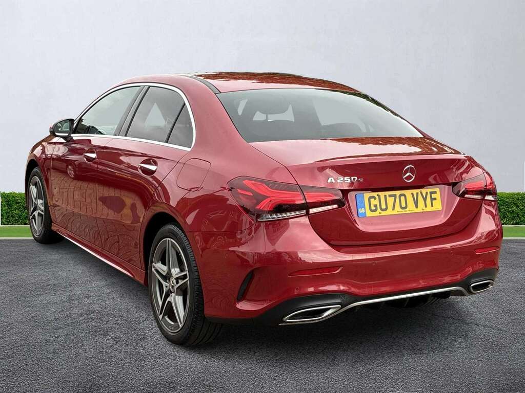 Mercedes-Benz A Class A250e Amg Line Premium GU70VYF Red #2