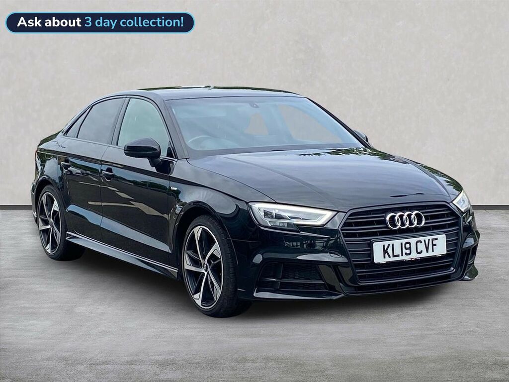 Audi A3 1.5 Tfsi Cod 35 Black Edition Saloon S Black