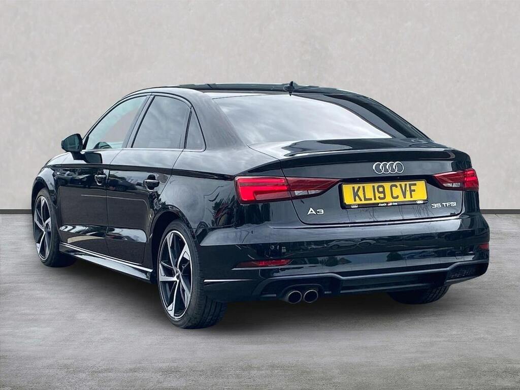 Audi A3 1.5 Tfsi Cod 35 Black Edition Saloon S KL19CVF Black #2