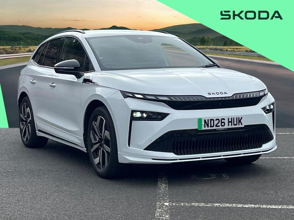 Skoda ENYAQ 210Kw 85 Sportline 82Kwh White