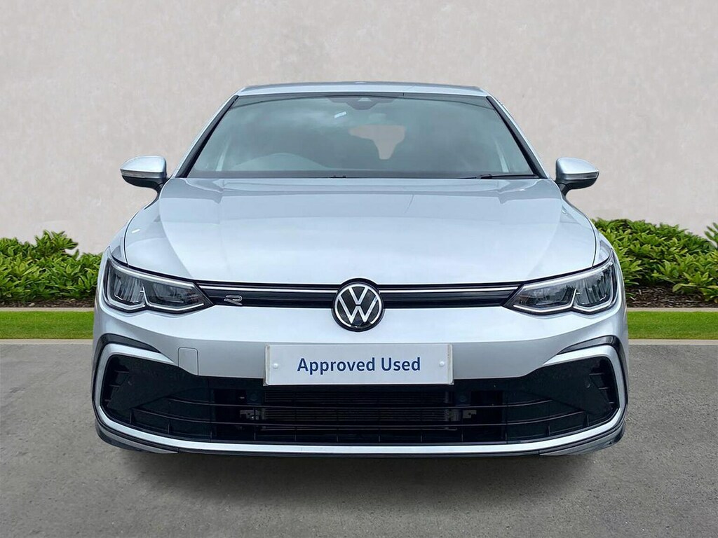 Volkswagen Golf 1.5 Etsi Mhev R-line Hatchback Hybrid D NC24ZKH Silver #2