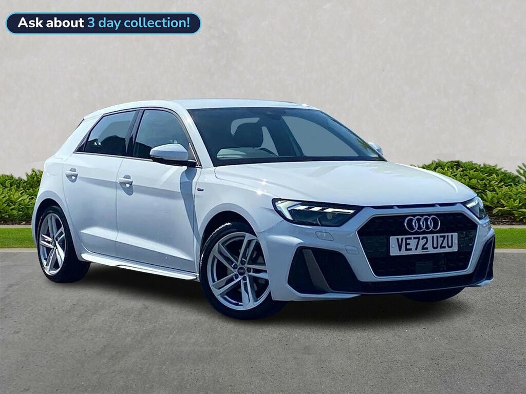 Audi A1 1.5 Tfsi 35 S Line Sportback S Tronic E White