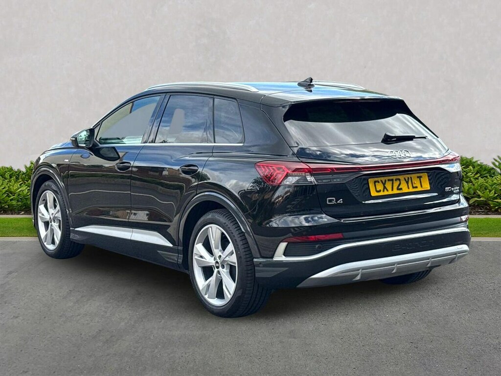 Audi Q4 E Tron 50 S Line Suv Quattro 82Kwh 299 CX72YLT Black #2