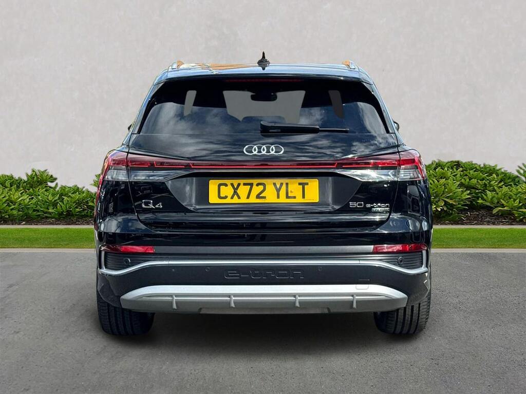 Audi Q4 E Tron 50 S Line Suv Quattro 82Kwh 299 CX72YLT Black #4