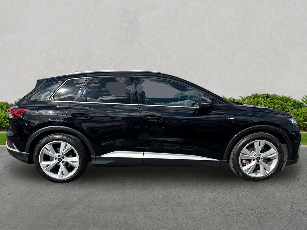 Audi Q4 E Tron 50 S Line Suv Quattro 82Kwh 299 CX72YLT Black #3