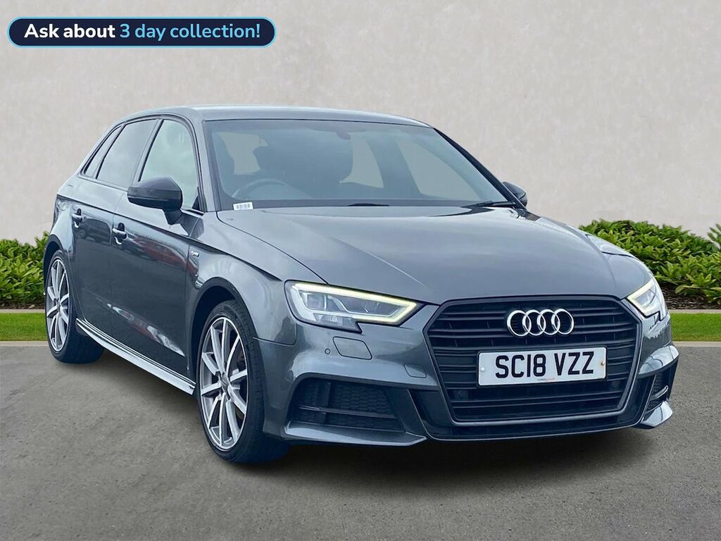 Audi A3 1.5 Tfsi Cod Black Edition Sportback Ma Grey