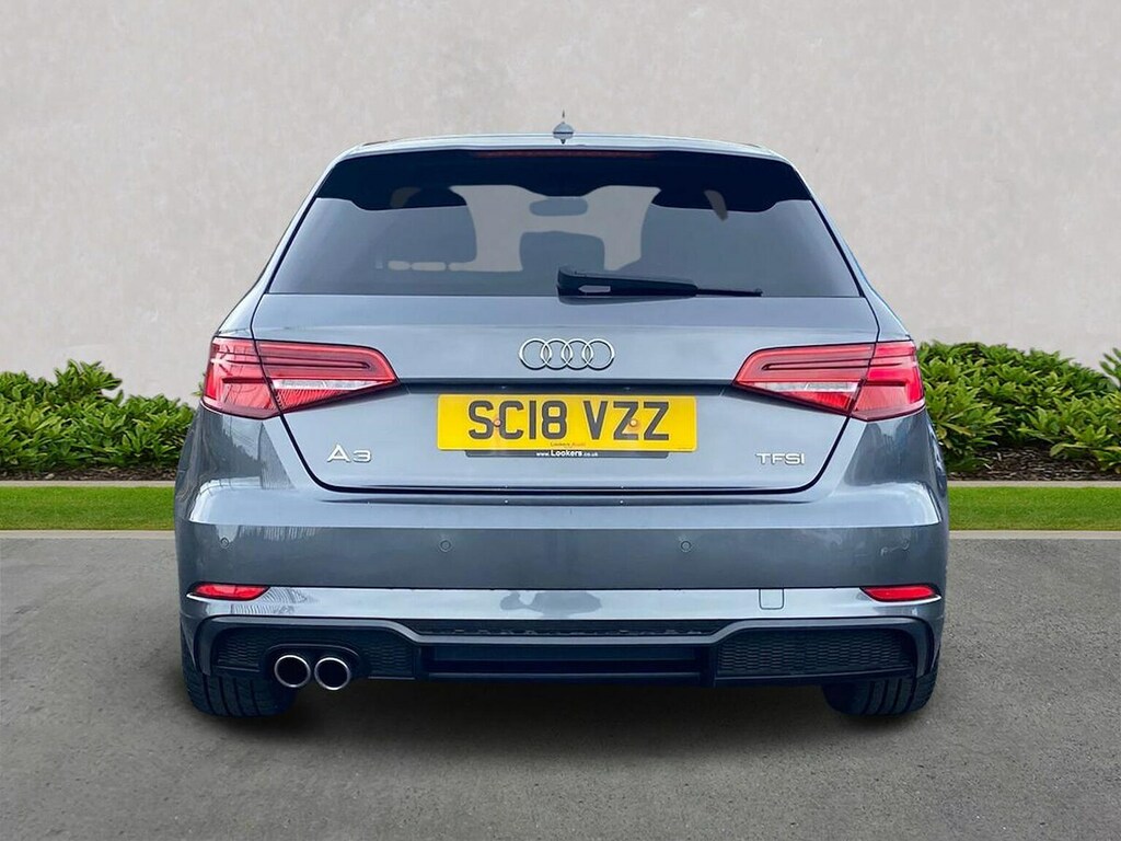 Audi A3 1.5 Tfsi Cod Black Edition Sportback Ma SC18VZZ Grey #4