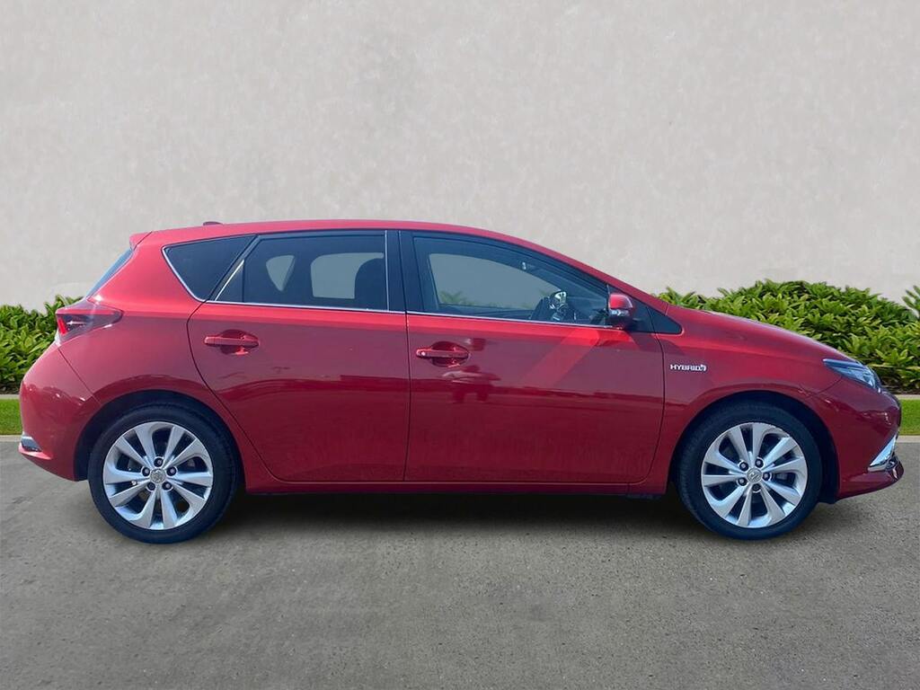 Toyota Auris 1.8 Vvt-h Excel Hatchback Hybrid Cvt Eu SJ66NWT Red #3