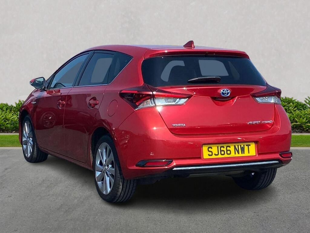 Toyota Auris 1.8 Vvt-h Excel Hatchback Hybrid Cvt Eu SJ66NWT Red #2