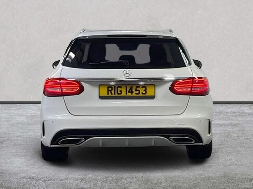 Mercedes-Benz C Class C200 Amg Line Premium RIG1453 White #4