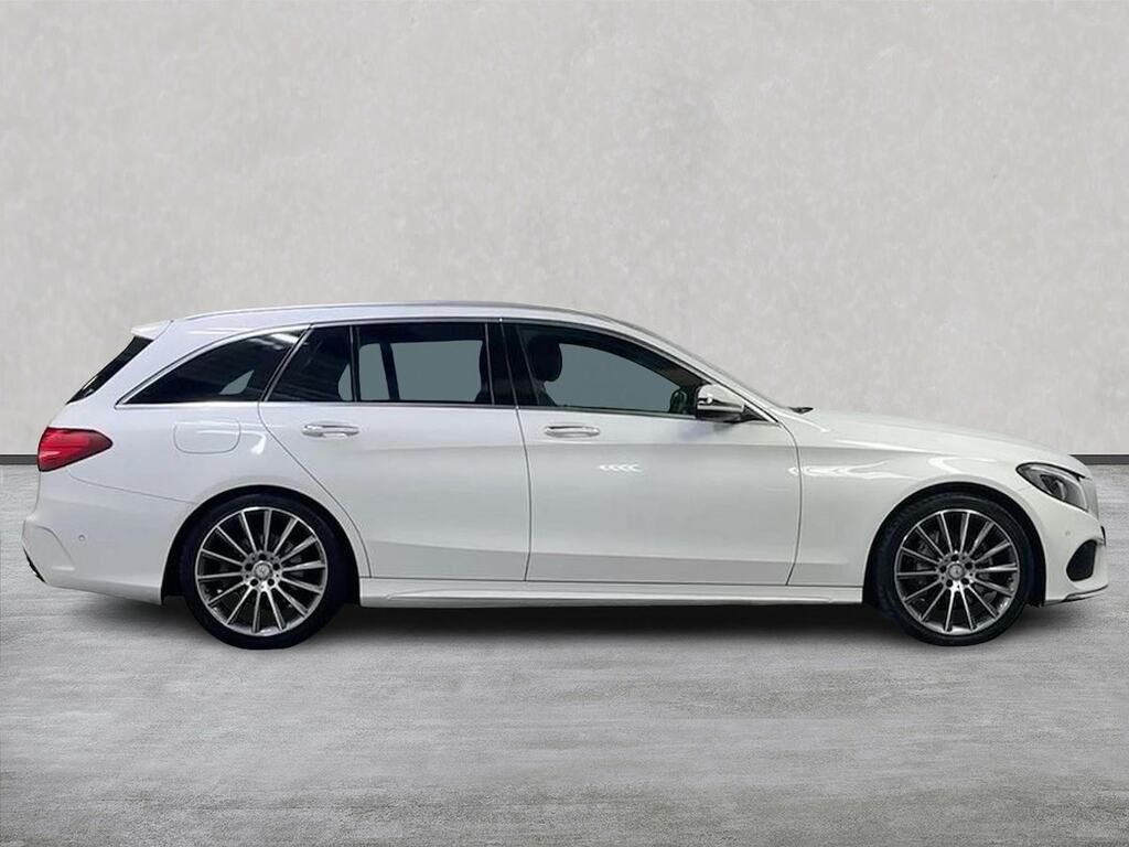 Mercedes-Benz C Class C200 Amg Line Premium RIG1453 White #3