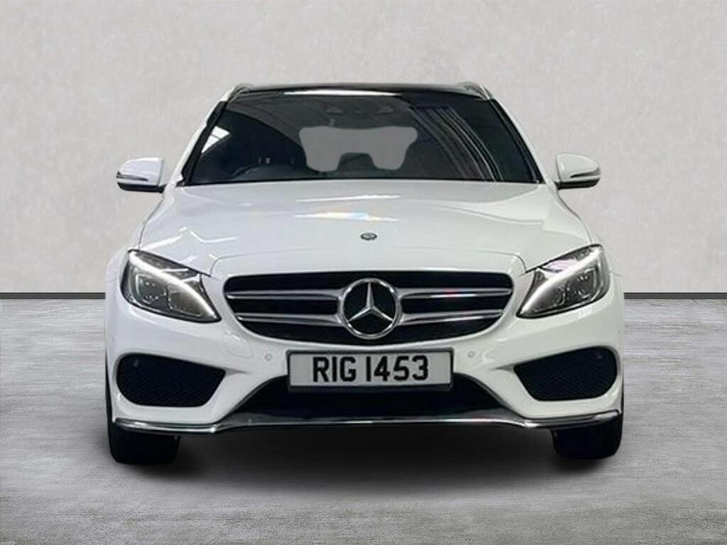 Mercedes-Benz C Class C200 Amg Line Premium RIG1453 White #5