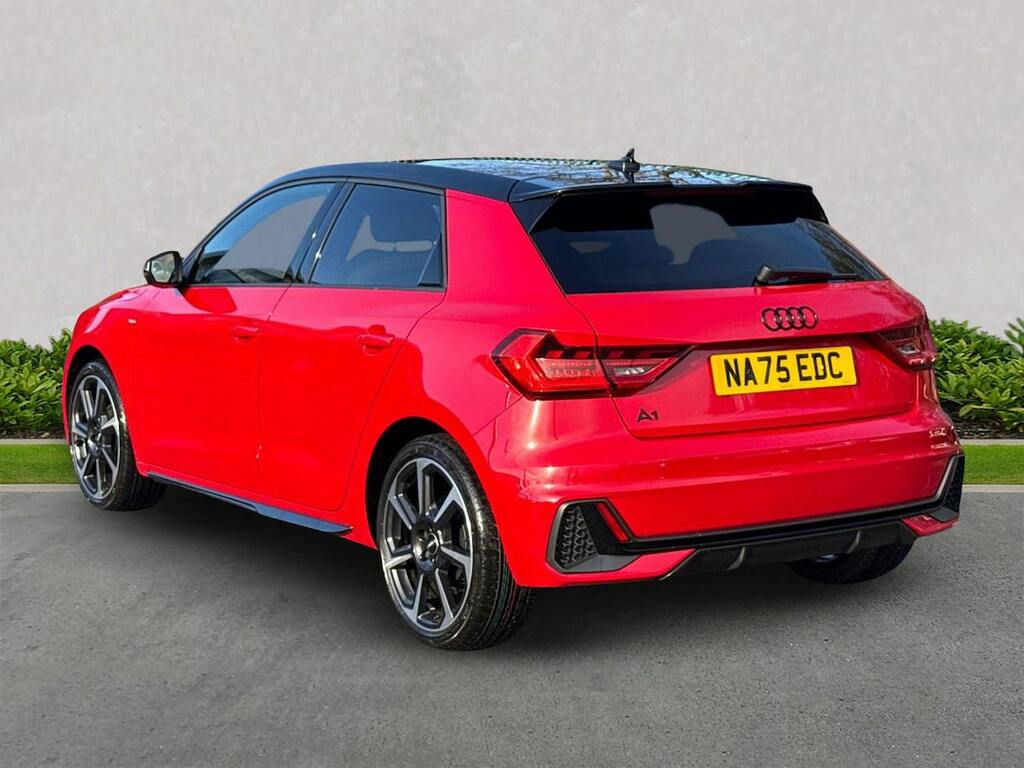 Audi A1 1.0 Tfsi 25 Black Edition Sportback S T NA75EDC Red #2