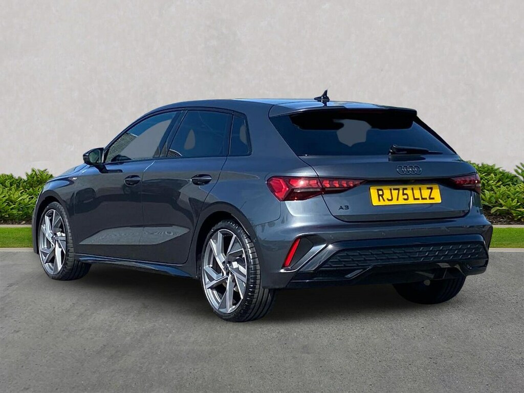 Audi A3 1.5 Tfsi Black Edition Sportback S Tron RJ75LLZ Grey #2