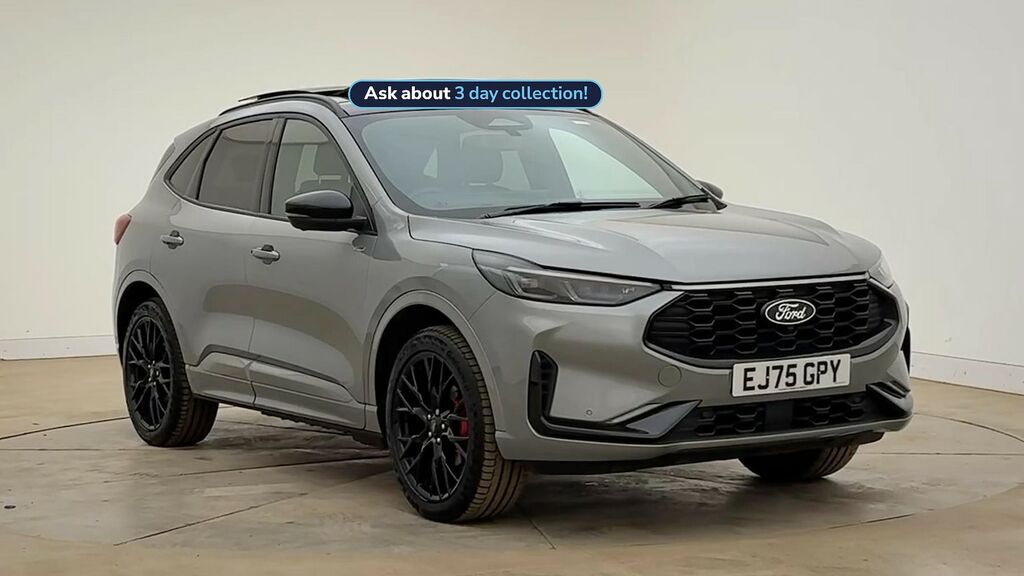 Ford Kuga 2.5 Duratec 14.4Kwh St-line X Black Package Suv Silver