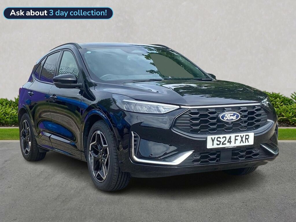 Ford Kuga 2.5H Duratec St-line X Suv Hybrid Cvt E YS24FXR Black