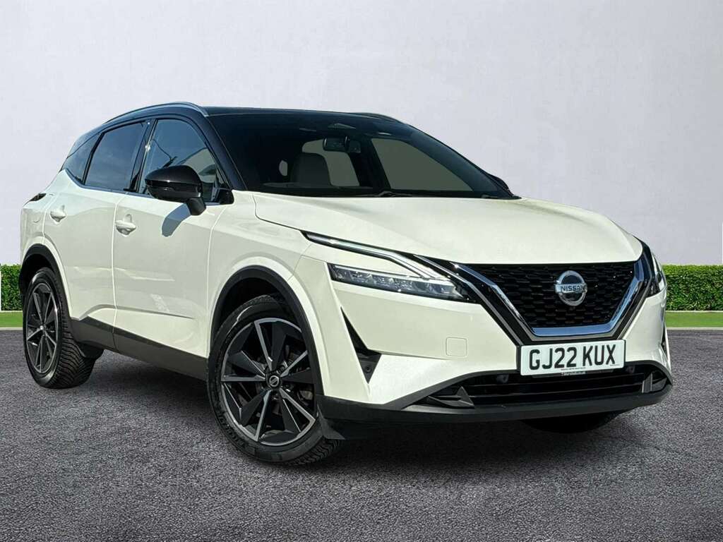 Nissan Qashqai 1.3 Dig-t Mh 158 Tekna Xtronic White