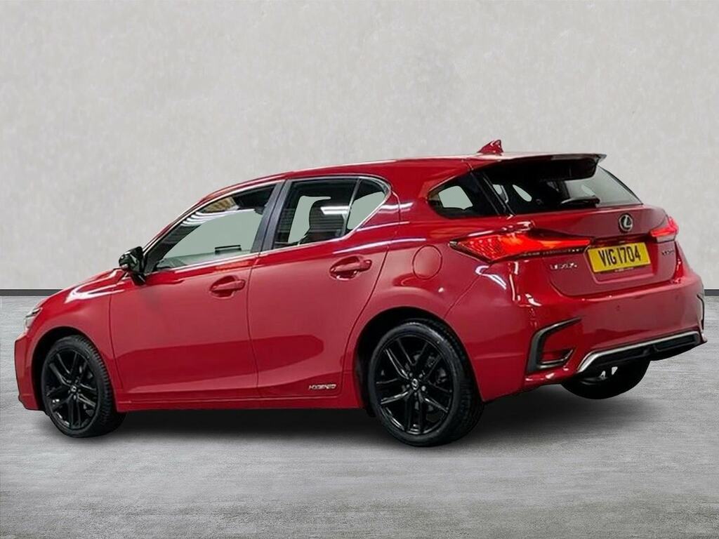 Lexus CT 1.8 200H Hatchback Hybrid E-cvt Euro 6 Red #2