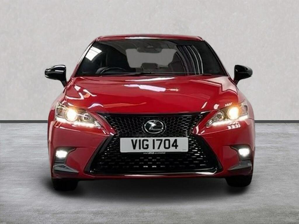 Lexus CT 1.8 200H Hatchback Hybrid E-cvt Euro 6 Red #5