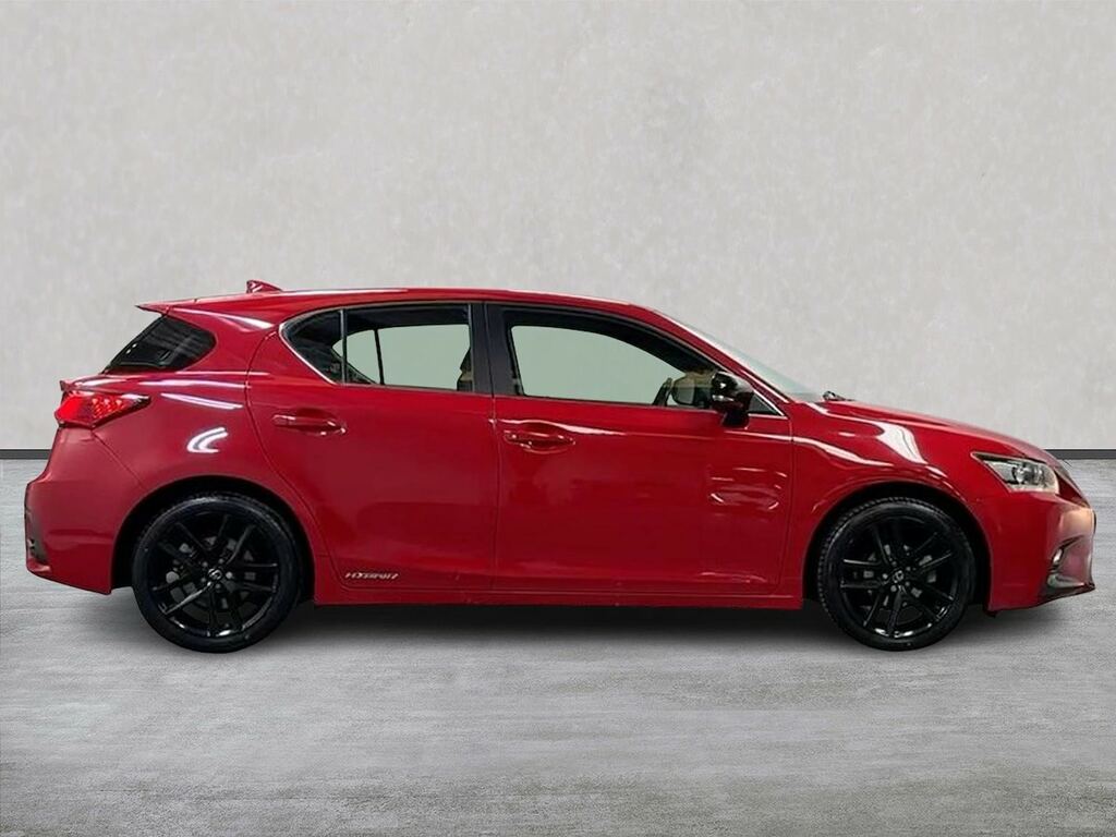Lexus CT 1.8 200H Hatchback Hybrid E-cvt Euro 6 Red #3