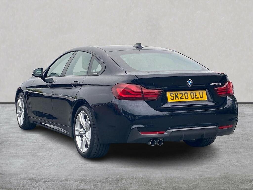BMW 4 Series 4 Series 420D 190 M Sport Professional SK20OLU Black #2