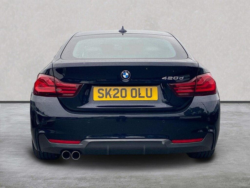 BMW 4 Series 4 Series 420D 190 M Sport Professional SK20OLU Black #4