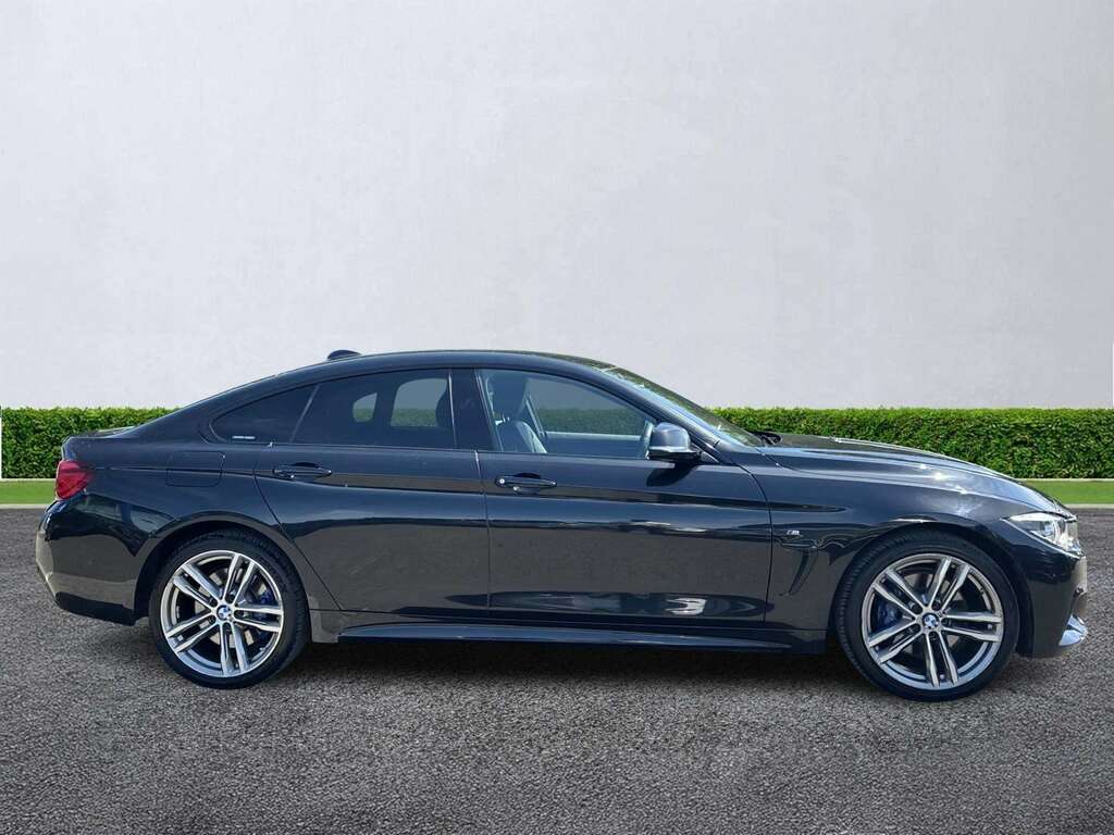 BMW 4 Series 420D 190 Xdrive M Sport Prof Media HN69AEP Black #3
