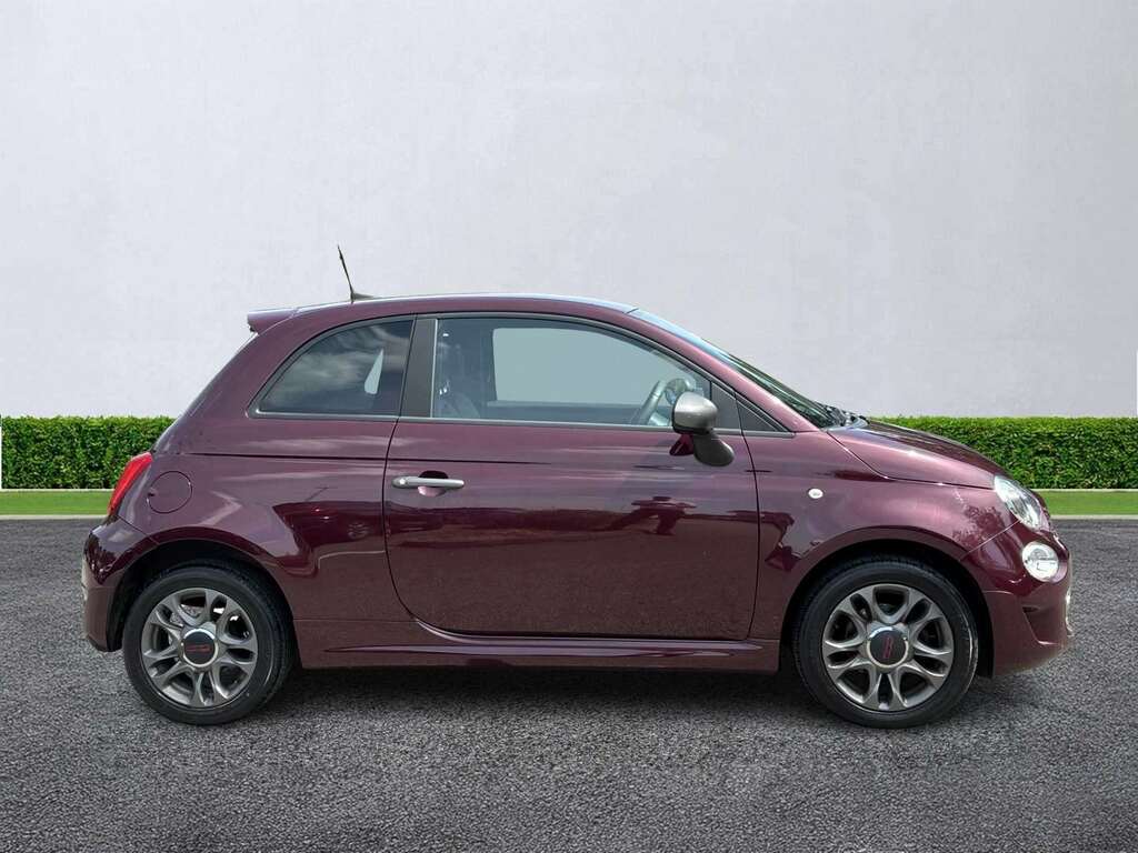 Fiat 500 1.2 S PK66YOT Red #3