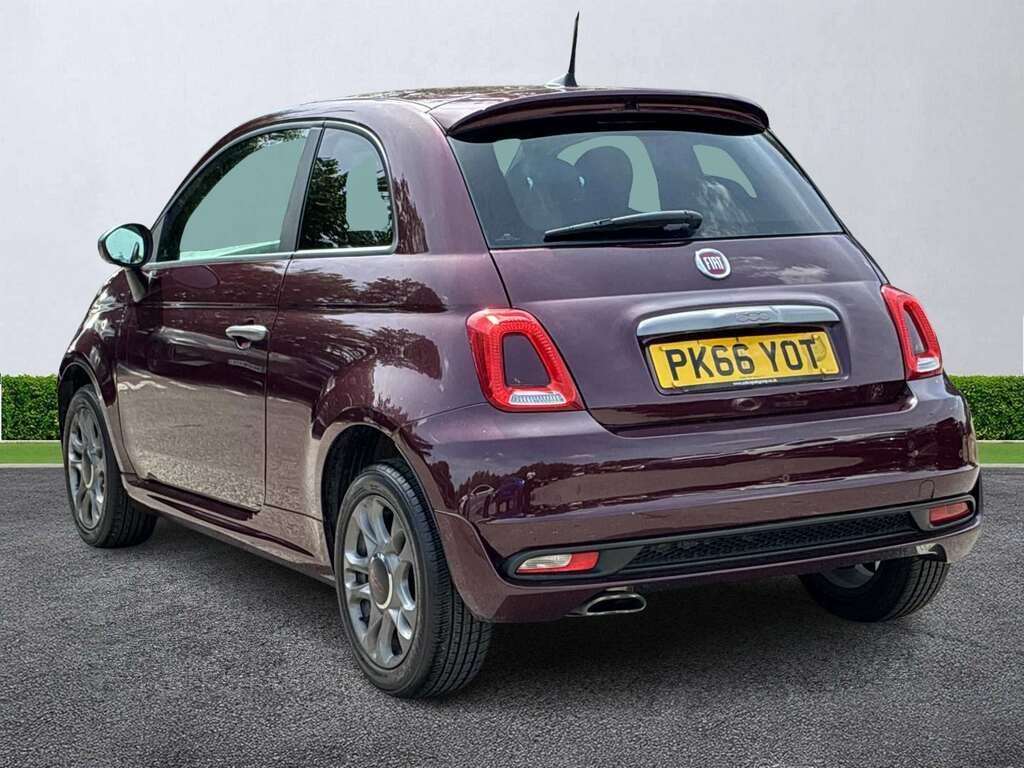 Fiat 500 1.2 S PK66YOT Red #2