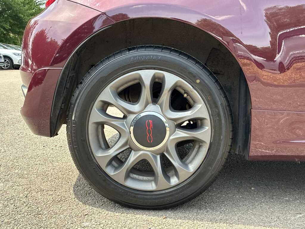 Fiat 500 1.2 S PK66YOT Red #6