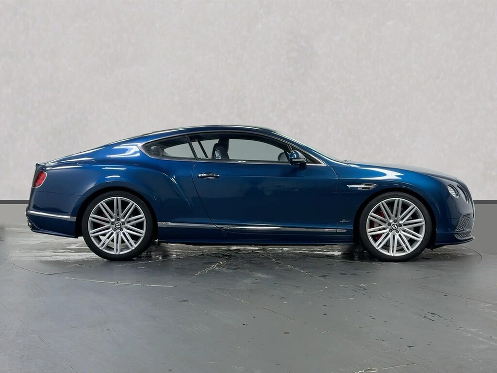 Bentley Continental Gt 6.0 W12 Gt Speed Coupe 4Wd Euro 6 F1PNH Blue #4