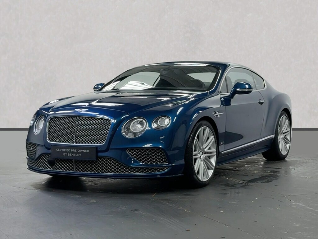 Bentley Continental Gt 6.0 W12 Gt Speed Coupe 4Wd Euro 6 F1PNH Blue #3