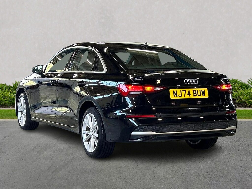Audi A3 1.5 Tfsi 30 Sport Saloon Euro 6 NJ74BUW Black #2