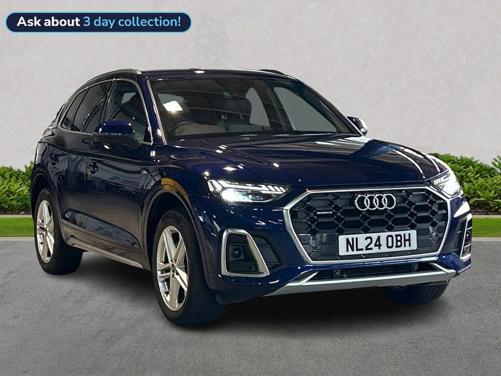 Audi Q5 2.0 Tdi 40 S Line Suv S Tronic Quattro Blue