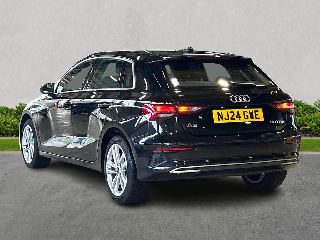 Audi A3 1.0 Tfsi 30 Sport Sportback Euro NJ24GWE Black #2